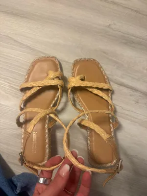 Cushionaire Nude Braided Sandals thumbnail 2