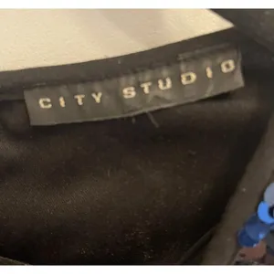 City Studio Black Blue Sequin Striped Mini Dress Bodycon‎ Party Event Womens S thumbnail 3