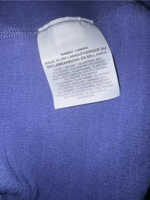 Nike Women’s Navy Blue Quarter-Zip Long Sleeve Top with Teal Accents thumbnail 5