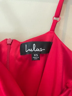 Lulus Red Dress thumbnail 3