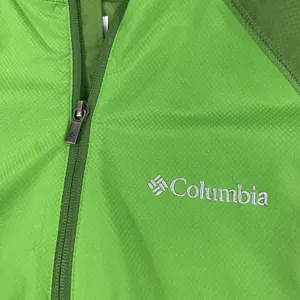 Columbia Jacket Womens Medium Green Omni-Shield Hooded Zip Softshell Windbreaker thumbnail 4