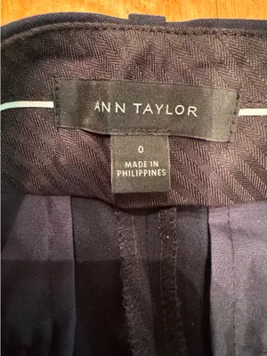 Ann Taylor Navy Suit Pants thumbnail 3