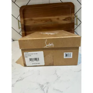 Christian Louboutin Alminette black suede 100MM pointed-toe pump size 38W2 thumbnail 15