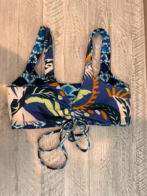 MAAJI 4 WAY REVERSIBLE Tropical Print Bikini Top thumbnail 2