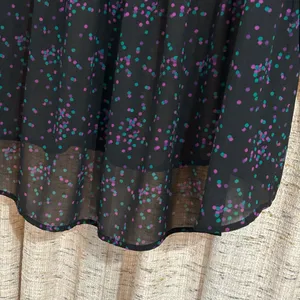 Torrid Long Sleeve Sheer Peplum Blouse thumbnail 8