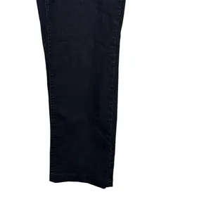 Levi's 505 Women's Jeans Straight Leg Cropped‎ Boyfriend Mom Denim Black Sz. 32 thumbnail 2
