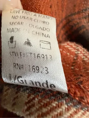 Easel Los Angeles Plaid Women’s size L Cropped Flannel Shirt Shacket (A616) thumbnail 10