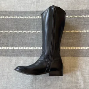 Frye Melissa Button Inside Zip Boots Black Riding Boots Women’s Size 6 thumbnail 12