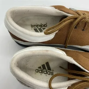 Adidas Spiked Lace Up Women’s White Brown Golf‎ Shoes Size 7 thumbnail 6