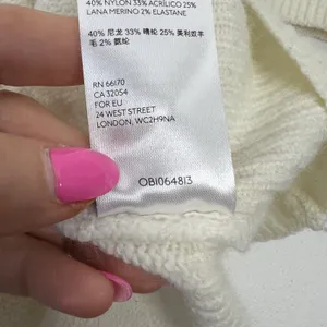 Anthropologie Size M Naomi Sweater Merino Wool Blend Boat Neck Oversized Slouchy thumbnail 13