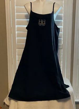 Black Women's Swim Coverup Size 3X thumbnail 1