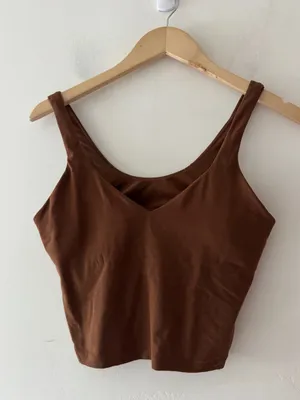 Lululemon Align Tank Top Java Brown Size 10 thumbnail 2