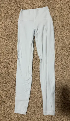 Lululemon Blue Leggings thumbnail 1