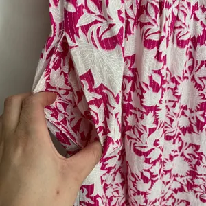 Saylor Denise Tiered Pink Floral Maxi Womens Dress Small thumbnail 14