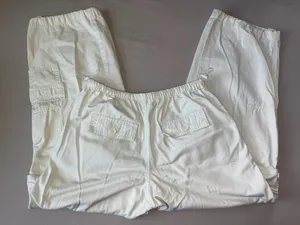 Forever 21 White Cargo Pants thumbnail 3