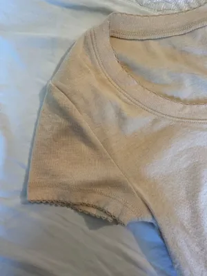 Pale yellow pac sun crop top thumbnail 3