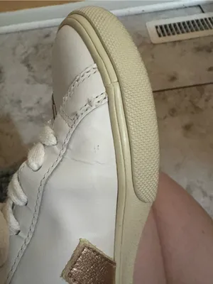 Veja Esplar Leather White Platine Sneakers thumbnail 9