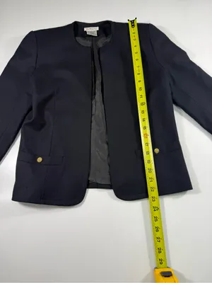 Talbots 100% Wool Blazer with Gold Buttons thumbnail 3