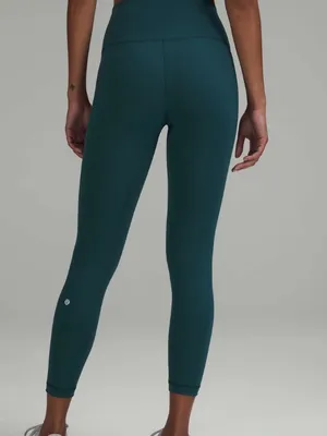 Lululemon Wunder Train High-Rise Tight 25" Green Jasper thumbnail 2