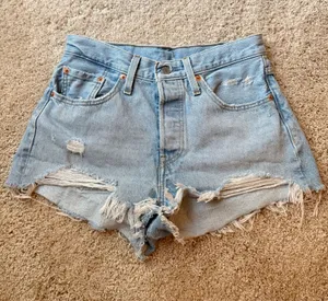 Levi’s 501 Shorts Denim Light Wash thumbnail 1