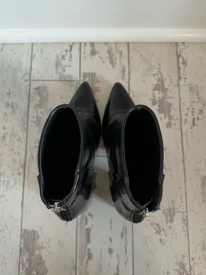 Forever 21 Black Patent Boots thumbnail 5