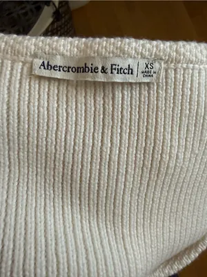 ✨NWOT Abercrombie & Fitch Cream Knit Vest XS✨ thumbnail 4