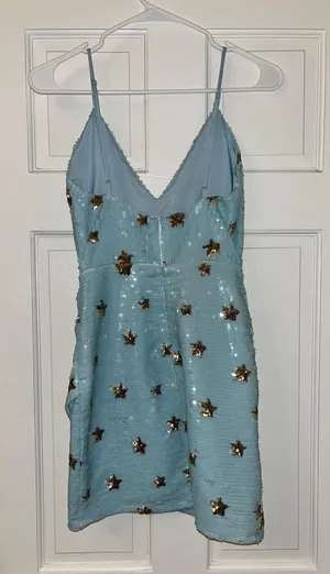 Super Down Sequin Dress thumbnail 3