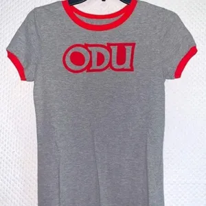 Camp David Women’s ODU Gray Heather Athletic Tee thumbnail 2