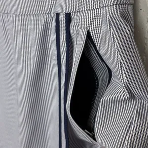 Kinona Womens Golf Skort Italian Nylon Stretch Fabric Navy Blue Stripe Size XS thumbnail 8