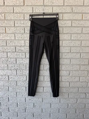 Fanka Body Sculpt Resistance Leggings Black High Rise Size Small thumbnail 5