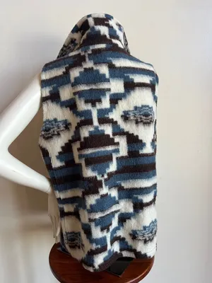 Bear Ridge Outfitters southwestern Beth Dutton vest vintage rare print thumbnail 3