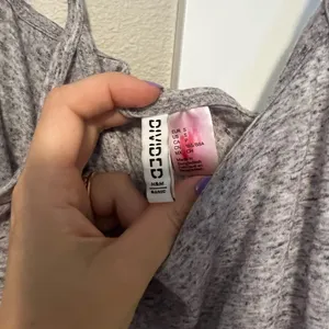 Divided Gray Maxi Dress thumbnail 2