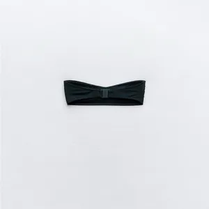 Zara new Chic‎ Black Strapless Bikini thumbnail 4