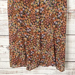 Free People Bonnie Boho Floral Print Mini Dress, EUC, Size Medium, MSRP $148 thumbnail 12