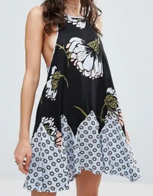 Free People ✨Intimately FP Printed Sleeveless Slip Dress✨ thumbnail 1