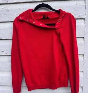 Ralph Lauren Vibrant Red Turtleneck Sweater thumbnail 1