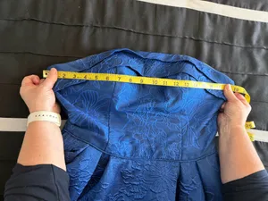 Rachel Allan Royal Blue Prom Dress thumbnail 7