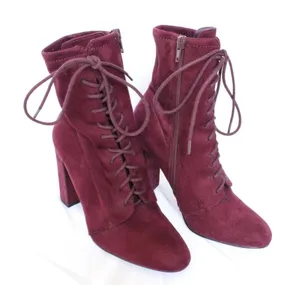 Steve Madden | Elley Lace Up Block Heel Boots thumbnail 2