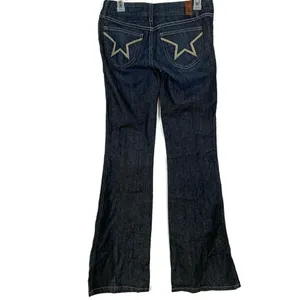 Womens PEOPLE'S LIBERATION Gloria‎ Flare Blue Jeans thumbnail 2