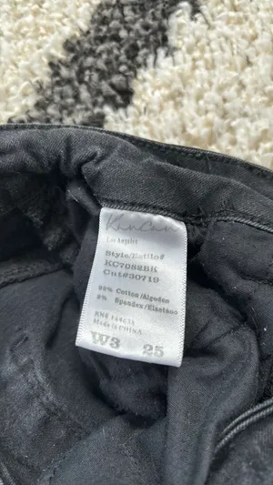 KanCan Black Distressed Shorts thumbnail 2