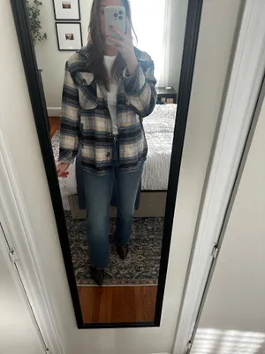 Plaid shacket Multiple thumbnail 3