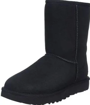 UGG black suede short boots size 5 thumbnail 1
