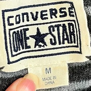 Converse One Star Stripe Long Sleeve Sweater Medium thumbnail 9
