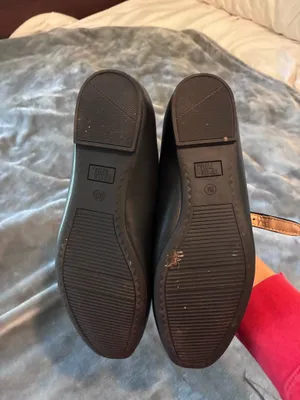 Classic Black Leather Mary Jane Ballet Flats thumbnail 3