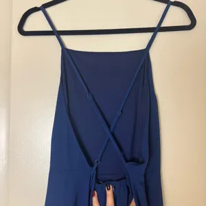 Lulus Mythical Kind of Love Navy Maxi Dress Size M thumbnail 6