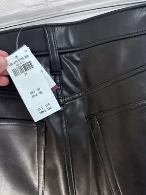 Abercrombie Curve Love Vegan Leather Pants thumbnail 3