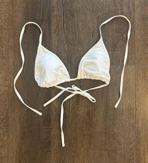 White Tie Bikini Top thumbnail 1