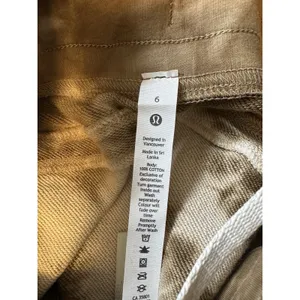 Lululemon Pants Womens 6‎ Warm Down Jogger Earth Dye Earth Dye Sand Athleisure thumbnail 5