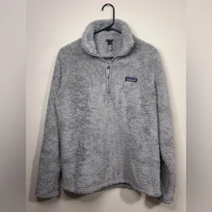 Patagonia Soft Gray Fleece Pullover thumbnail 3