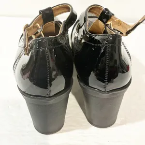 Dadawen Size‎ 9.5/10 Platform Shoes Chunky Mid-heel T-Strap thumbnail 4